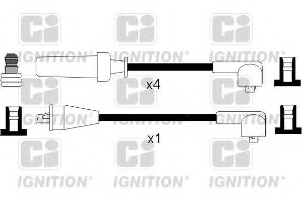 QUINTON HAZELL XC617 Комплект дротів запалювання