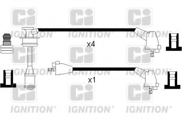 QUINTON HAZELL XC860 Комплект дротів запалювання