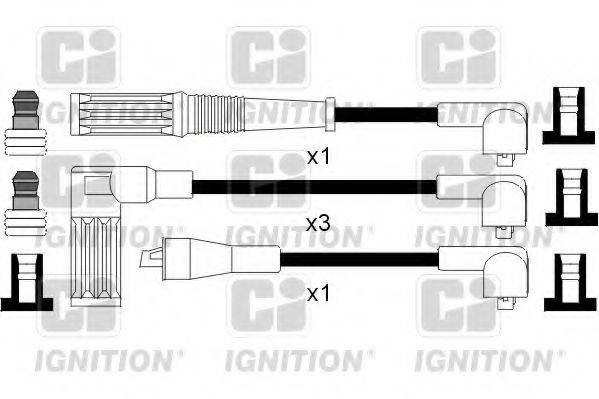 QUINTON HAZELL XC894 Комплект дротів запалювання
