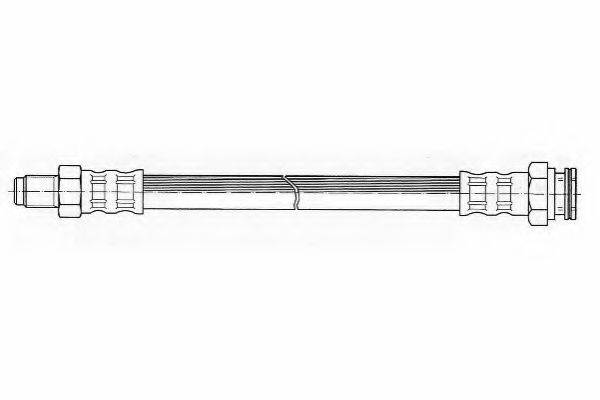 FERODO FHY2268 Гальмівний шланг