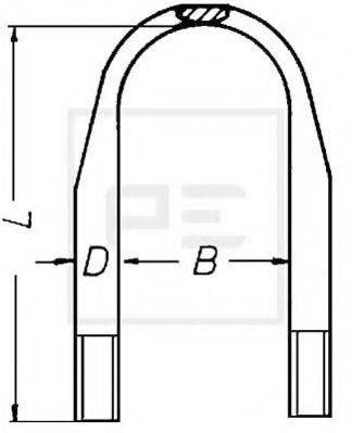 PE AUTOMOTIVE 01520600A Драбина ресори