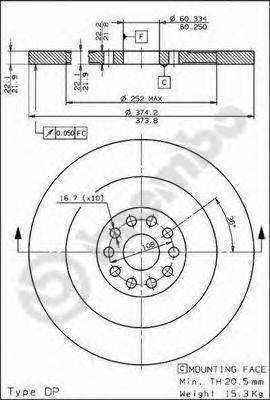 BREMBO 08.6750.10