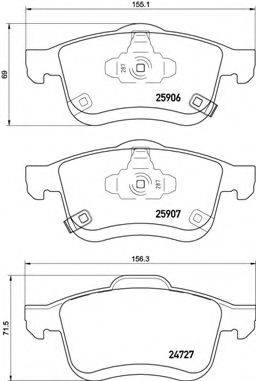 BREMBO P 23 155