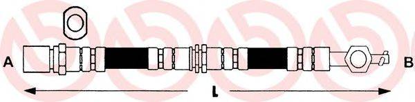 BREMBO T83077 Гальмівний шланг