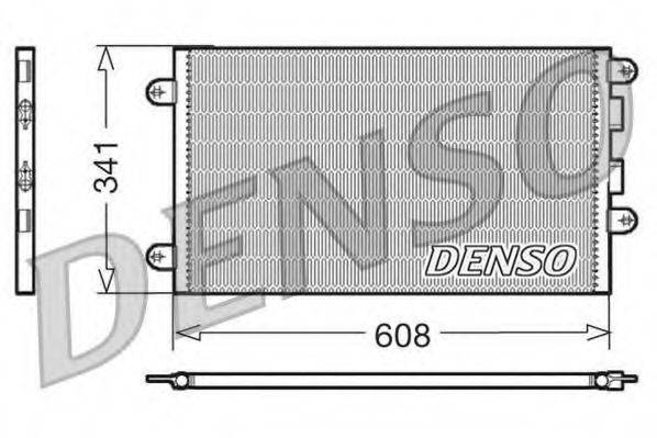 DENSO DCN01012 Конденсатор, кондиціонер