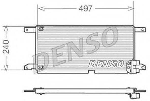 DENSO DCN13009 Конденсатор, кондиціонер
