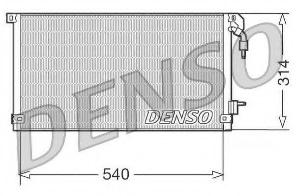 DENSO DCN21003 Конденсатор, кондиціонер