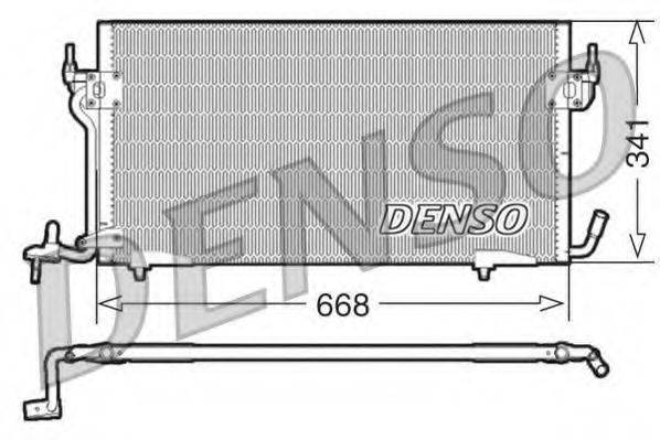 DENSO DCN21011 Конденсатор, кондиціонер