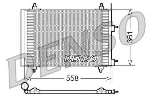 DENSO DCN21015 Конденсатор, кондиціонер
