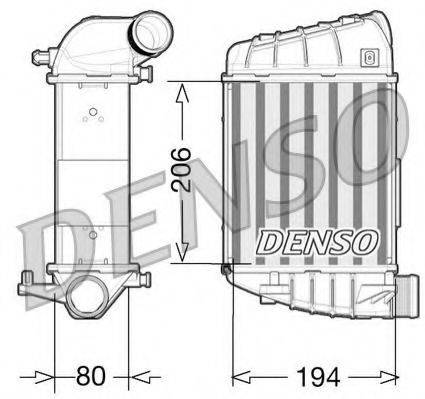 DENSO DIT02028 Інтеркулер