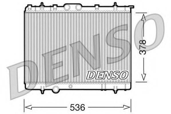 DENSO DRM21030 Радіатор, охолодження двигуна