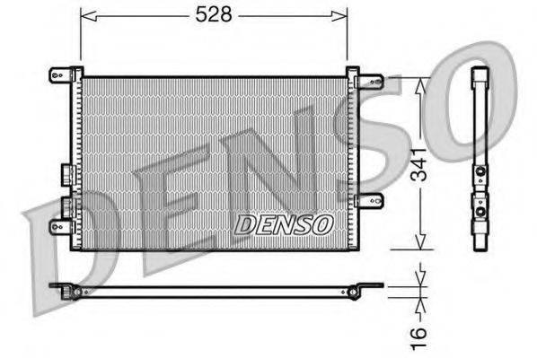 DENSO DCN01003 Конденсатор, кондиціонер