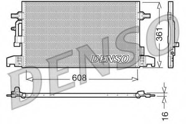 VW 4B3260403F Конденсатор, кондиціонер