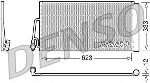 DENSO DCN05102 Конденсатор, кондиціонер