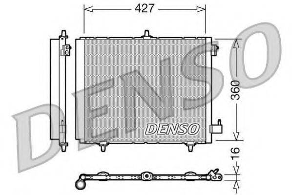 DENSO DCN21009 Конденсатор, кондиціонер