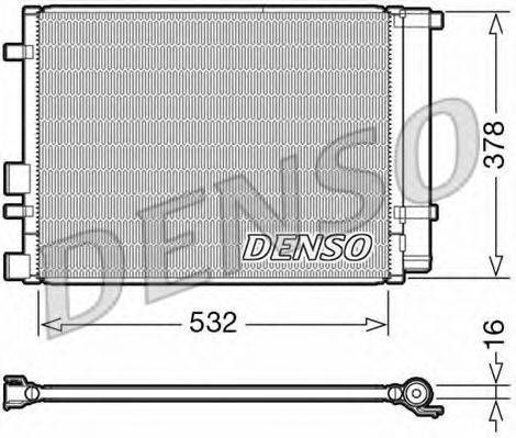 DENSO DCN41006 Конденсатор, кондиціонер