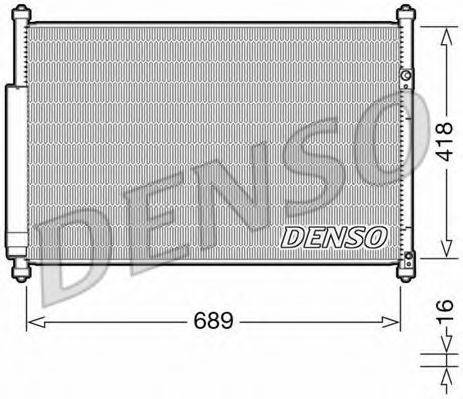 DENSO DCN47006 Конденсатор, кондиціонер