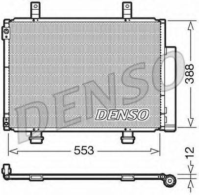DENSO DCN47007 Конденсатор, кондиціонер