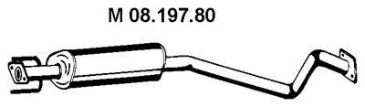 EBERSPACHER 0819780 Середній глушник вихлопних газів