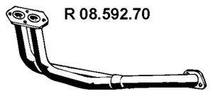OPEL 854215 Труба вихлопного газу