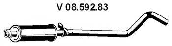 ROSI 13513 Передглушувач вихлопних газів