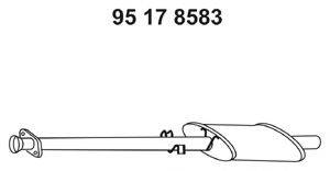 SEAT SE 021.115.201 C Середній глушник вихлопних газів