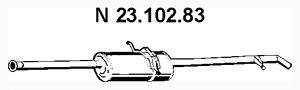 MERCEDES-BENZ 414 490 08 21 Глушник вихлопних газів кінцевий