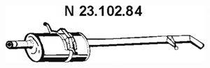 MERCEDES-BENZ 4144900721 Глушник вихлопних газів кінцевий