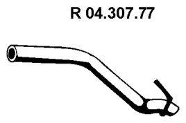 FORD 1418084 Труба вихлопного газу