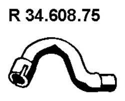 EBERSPACHER 3460875 Труба вихлопного газу