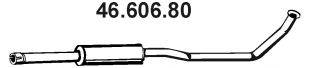FIAT 71750039 Середній глушник вихлопних газів