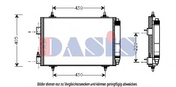 AKS DASIS CN5192 Конденсатор, кондиціонер