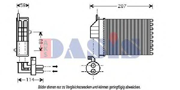 ALFAROME/FIAT/LANCI 46722587 Теплообмінник, опалення салону