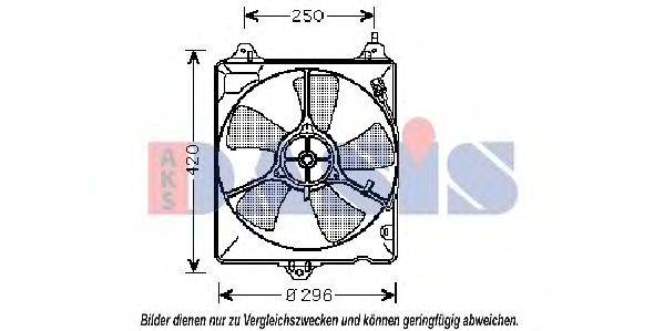 TOYOTA 1636174060 Вентилятор, охолодження двигуна