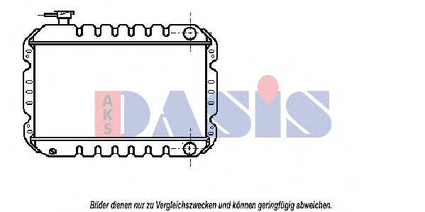 AKS DASIS 320170N Радіатор, охолодження двигуна