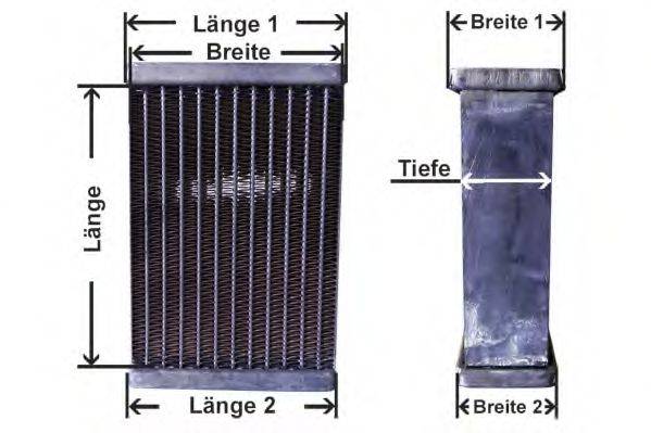 NRF 15012 сітка радіатора, охолодження двигуна
