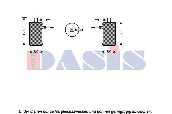 AKS DASIS FTD349 Осушувач, кондиціонер