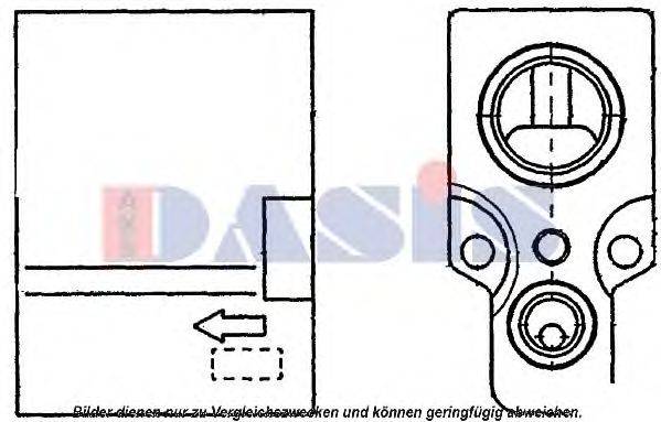 AKS DASIS 840104N Розширювальний клапан, кондиціонер