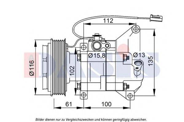 MAZDA V09A1AA4AK Компресор, кондиціонер