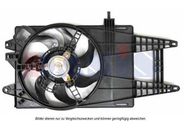 AKS DASIS FT7535 Вентилятор, охолодження двигуна