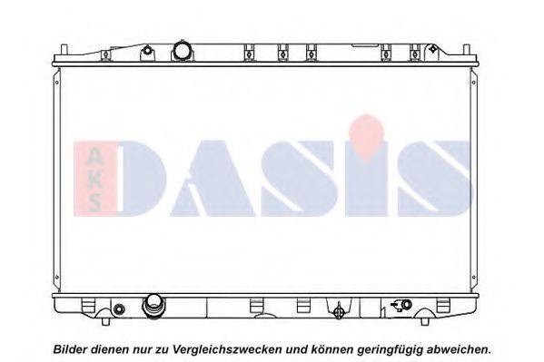 AKS DASIS 100082N Радіатор, охолодження двигуна