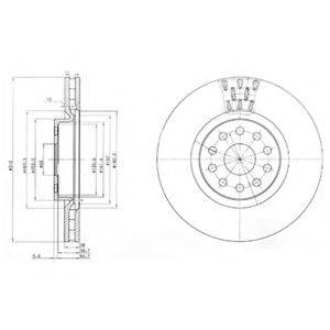 HP (ZEBRA) 57867 гальмівний диск