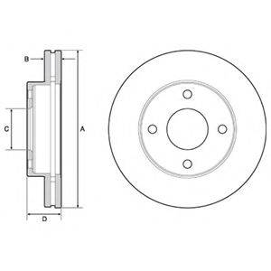 BRAKE ENGINEERING DI956990 гальмівний диск