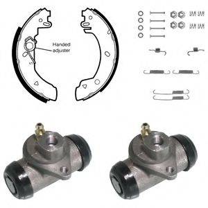 DELPHI KP980 Комплект гальмівних колодок