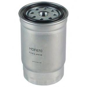 DELPHI HDF670 Паливний фільтр