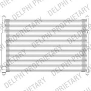 DELPHI TSP0225623 Конденсатор, кондиціонер