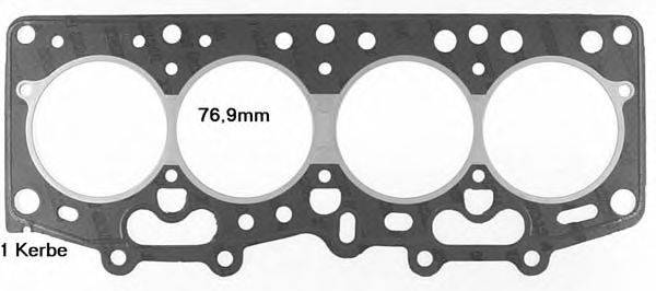 FIAT 7641615 Прокладка, головка циліндра