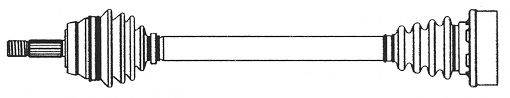 EKG 1226 Приводний вал