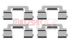 METZGER 1091703 Комплектуючі, колодки дискового гальма