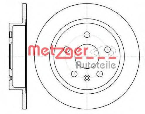 METZGER 6127900 гальмівний диск